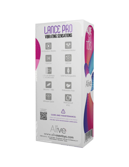 ALIVE - LANCE PRO ANALINIS STIMULIACINIS STIMULIatorius ROŽINIS