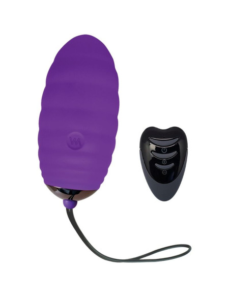 ADRIEN LASTIC - ĮKRAUNAMAS VIBRUOJAMAS KIAUŠINIS SU NUOTOLINIO VALDYMO VALDYMU, VIOLETINIS