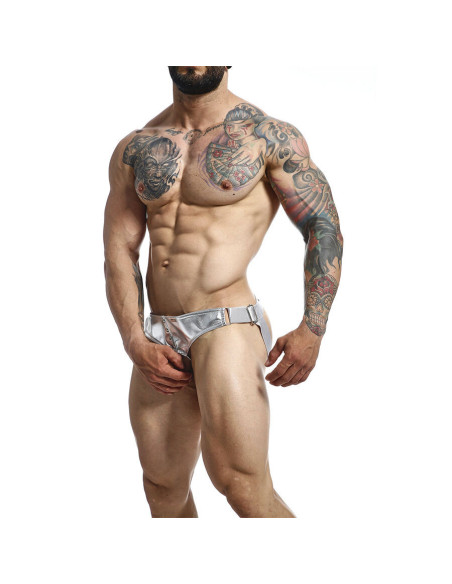 MOB - DNGEON JOCKSTRAP SILVER COCK RING ONE SIZE