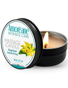 AMOREANE - MASAŽINĖ ŽVAKĖ SU GLIAŽANČIAIS YLANG 30 ML