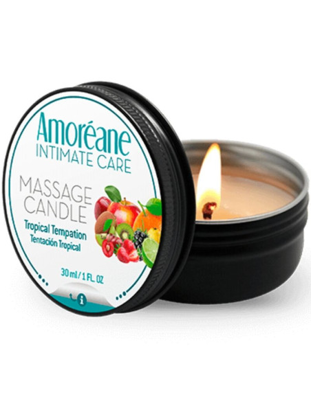 AMOREANE - MASSAGE CANDLE TROPICAL TEMPTATION 30 ML