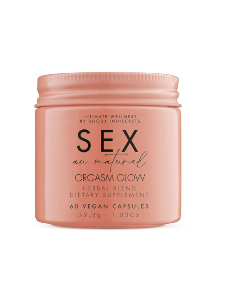 BIJOUX - ORGASM GLOW FOOD SUPPLEMENT 60 CAPSULES