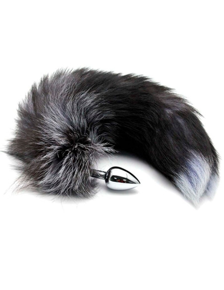 ALIVE - ANAL PLEASURE PLUG METAL FOX TAIL SIZE S