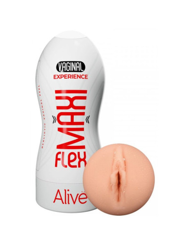 ALIVE - MAXI FLEX MALE MASTURBADOR VAGINAL SIZE L