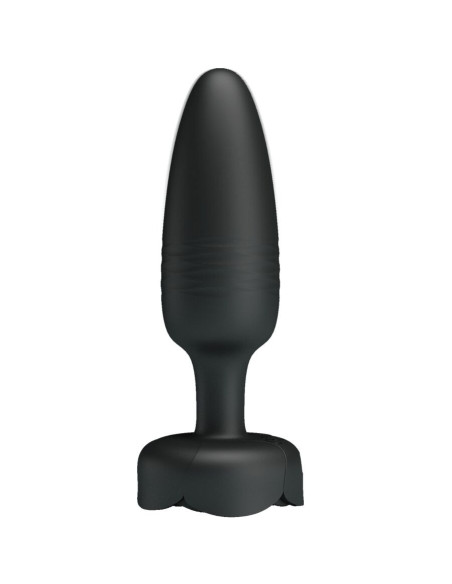 PRETTY LOVE - TARION ANAL PLUG WITH LED LIGHT BLACK 12.5 CM
