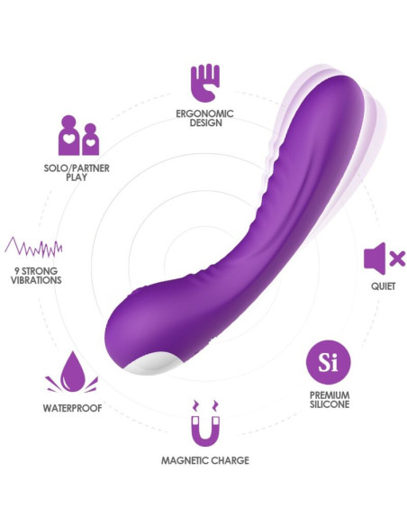 ARMONY - LEGEND VIBRATOR SILICONE PURPLE