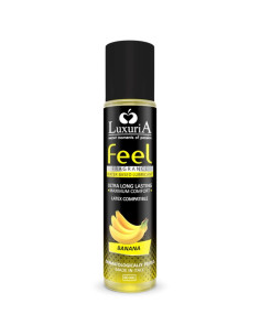 INTIMATELINE – „LUXURIA FEEL“ BANANŲ VANDENS PAGRINDU LUBRIKANTAS 60 ML