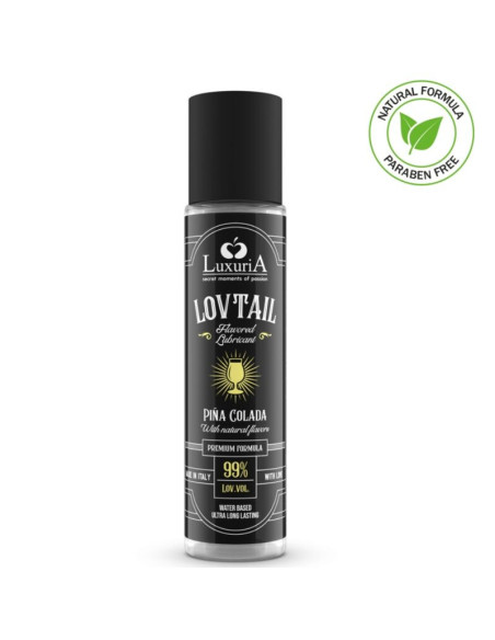 INTIMATELINE - LUXURIA WATER BASED LOVTAIL LUBRICANT PIÑA COLADA 60 ML