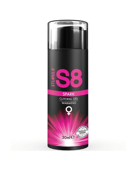 STIMUL8 - S8 SPARK klitorio stimuliuojantis gelis su šilumos efektu 30 ml