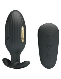 PRETTY LOVE - KELLY PLUG ANAL RECHARGEABLE VIBRATOR BLACK 2