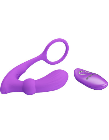 PRETTY LOVE – „Warren Violet“ analinis žiedas ir vibratorius