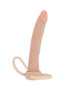 GET REAL - DOUBLE TROUBLE SILIKONINIS ANALINIS PENETRATORIAUS 16 CM