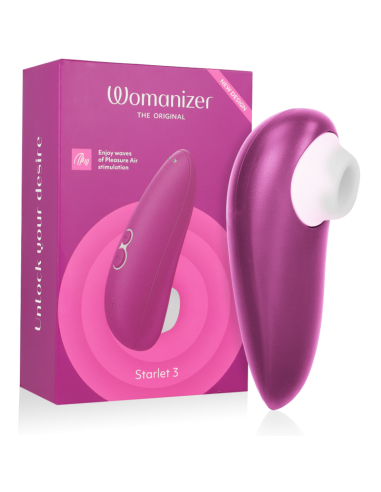 WOMANIZER - STARLET 3 klitorio stimuliatorius, violetinis