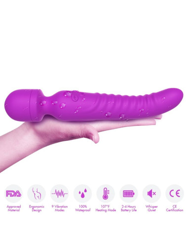 ARMONY - MISSION MASSAGER and VIBRATOR HEAT EFFECT PURPLE