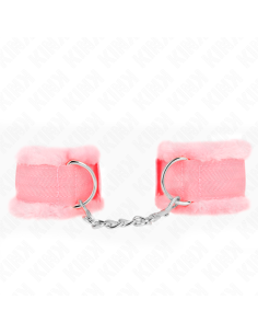 KINK - ROŽINIS RIŠO ĮTVARAS SU PŪKUOTU PAMUŠALU, REGULIUOJAMAS 17-31 CM X 7 CM 2