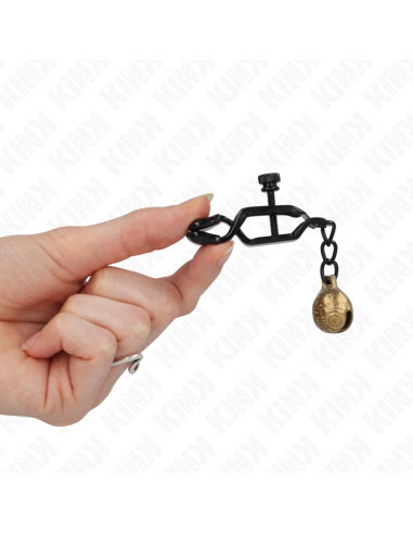 KINK - BELL JAW STILIAUS SPENELIŲ LAUKIKLIAI 7 CM JUODI