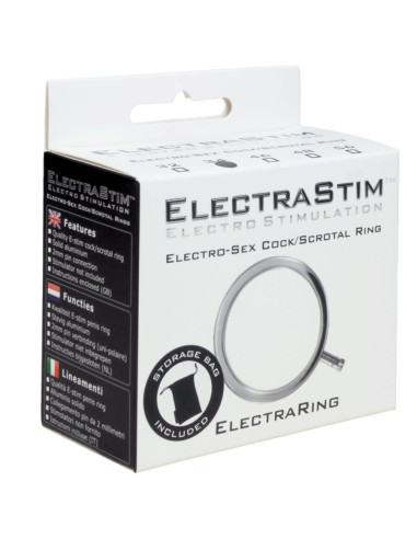 ELECTRASTIM - ELECTRARINGS METAL PENIS RING 34 MM