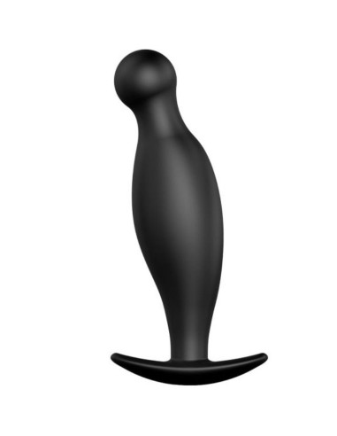PRETTY LOVE - SILICONE ANAL PLUG 11.7 CM BLACK