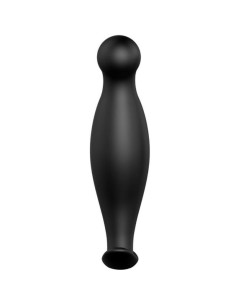 PRETTY LOVE – silikoninis analinis kaištis 11,7 cm, juodas 2