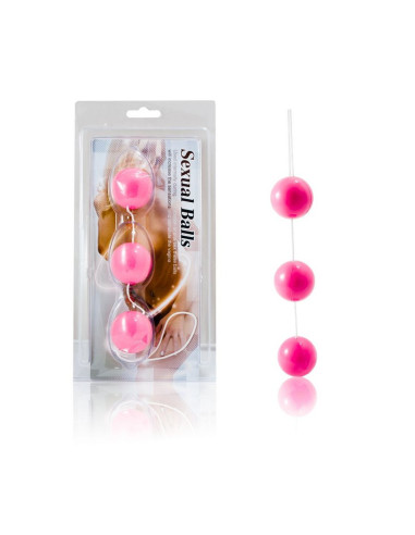 BAILE - STRIP PINK ANAL BALLS ABS