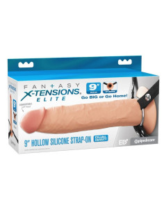 FANTASY X-TENSIONS - ELITE REALISTIC HOLLOW STRAP-ON 24.1 CM
