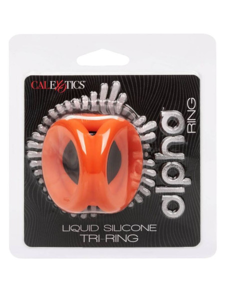 CALEXOTICS - ALPHA TRI-ŽIEDINIS ORANŽINIS