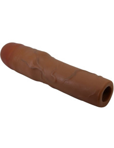 PRETTY LOVE - KYLIAN PENIS SLEEVE WITH 7.6 CM EXTENSION MULATTO 2