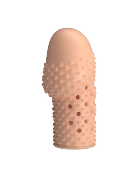 PRETTY LOVE - GEEKS PENIS SLEEVE GET YOUR PENIS THICKER NATURAL COLOR