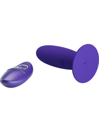 PRETTY LOVE - YOUTH PLUG ANAL VIBRATOR REMOTE CONTROL VIOLET