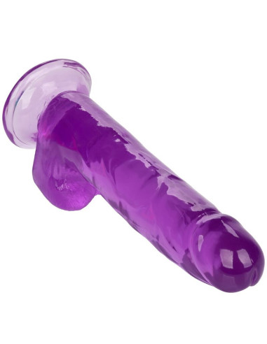 CALEXOTICS - SIZE QUEEN DILDO PURPLE 20.3 CM