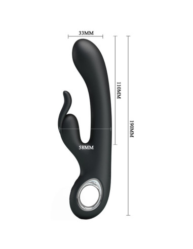 PRETTY LOVE - CARINA VIBRATOR CLITORIS AND G-SPOT STIMULATOR