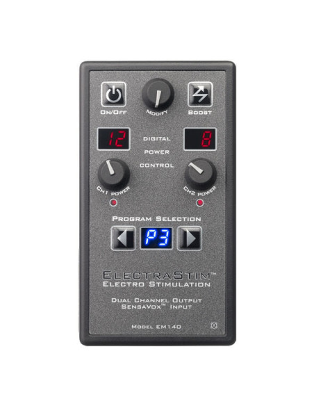 ELECTRASTIM - SENSAVOX E-STIM STIMULATOR
