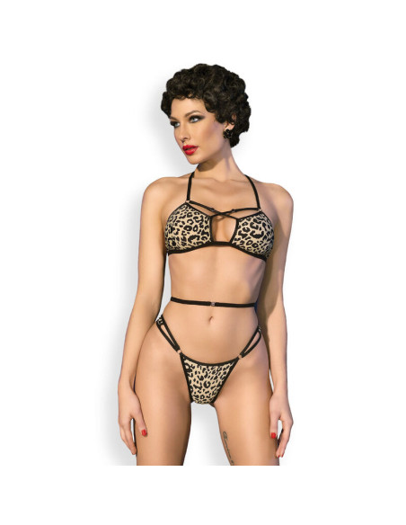 CHILIROSE - CR 4497 BIKINI LEOPARD S-M