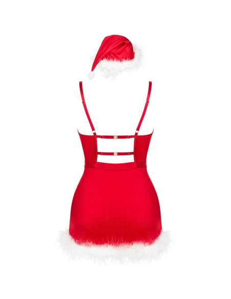 LIVCO CORSETTI FASHION - AGETHE LC 90607 CHEMISE STRINGAI CHRISTMAS HAT L-XL