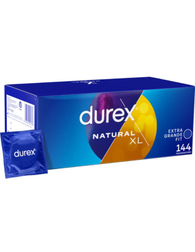 DUREX - YPAČ DIDELI XL 144 VIENETAI