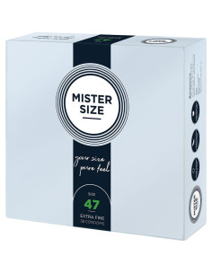 MISTER SIZE - PREZERVATYVAI, XS DYDIS 47 MM (36 VIENETAI) 2