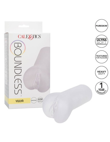 CALEXOTICS - BOUNDLESS VULVA STROKER TRANSPARENT