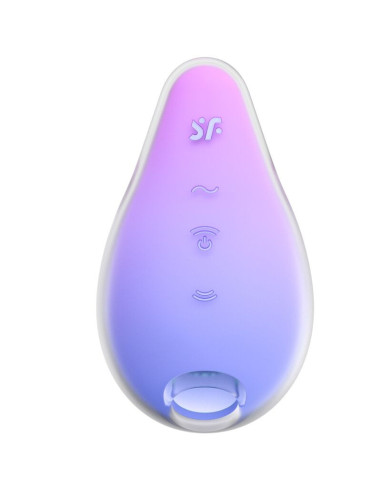 SATISFYER - UNDINĖS VIBRAVIMO STIMULIATORIUS IR VIBRATORIUS VIOLETINIS IR ROŽINIS