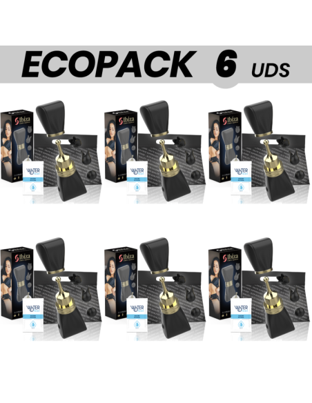 ECOPACK 6 VIENETAI - IBIZA KLITORIAUS STIMULIACIJOS APARATAS SU 3 GALVUTĖMIS IR LANKU