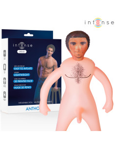 INTENSE LĖLĖS - ANTHONY PŪSTINĖ LĖLĖ SU 3D PENIU