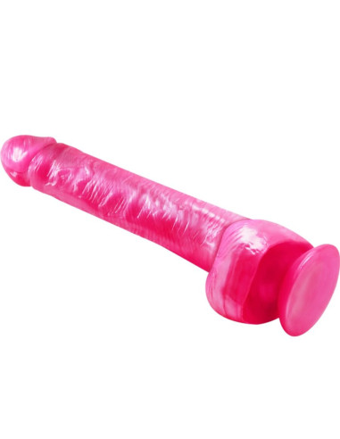 BAILE - REALISTIC PINK DILDO DONG WITH SUCTION CUP