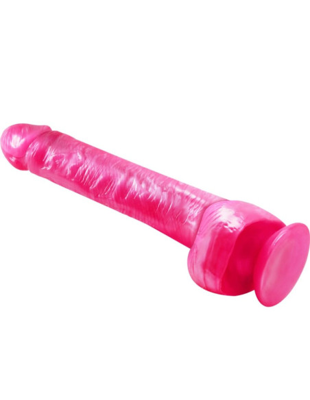 BAILE - REALISTINIS ROŽINIS DILDO DONGAS SU SIUPTUKTU