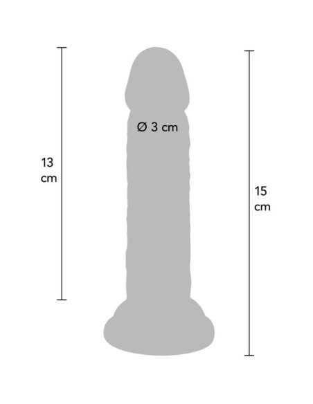 GET REAL - DELUXE REALISTINIS PENISAS 15 CM