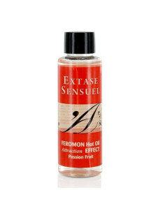 EXTASE SENSUAL - HEAT EFFECT MASSAGE OIL WITH PASSION FRUIT PHEROMONES 100 ML 2