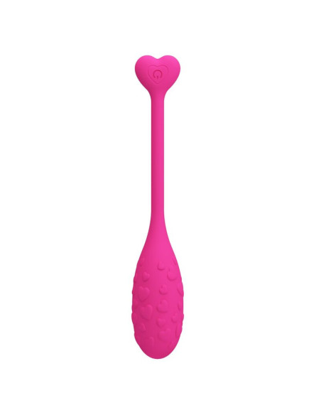 PRETTY LOVE - APP CONTROLLED PINK FISHER VIBRATING EGG