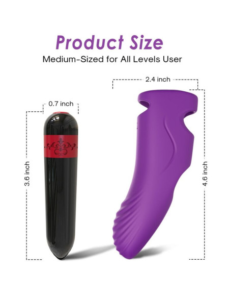 ARMONY - AURORA VIBRATOR FINGER PURPLE