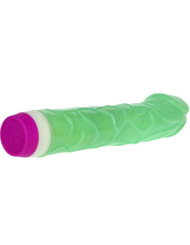 BAILE - WAVES OF PLEASURE VIBRATOR 23 CM GREEN