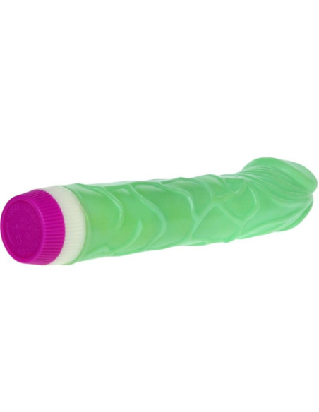 BAILE - WAVES OF PLEASURE VIBRATOR 23 CM GREEN