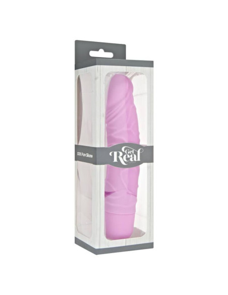 GET REAL - KLASIKINIS ORIGINALUS ROŽINIS VIBRATORIUS