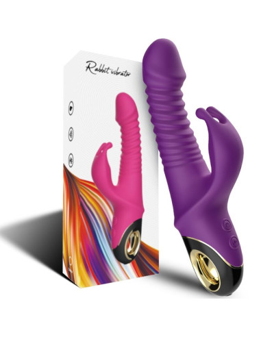 ARMONY - ZING DILDO VIBRATOR RABBIT PURPLE